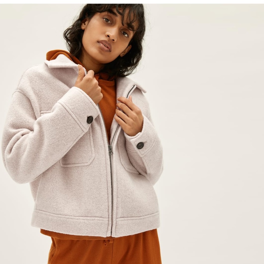 Everlane The Wool Mackinaw Jacket size XSMALL